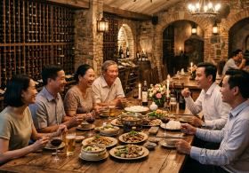 Nhà Hàng Hầm Rượu ROMA 