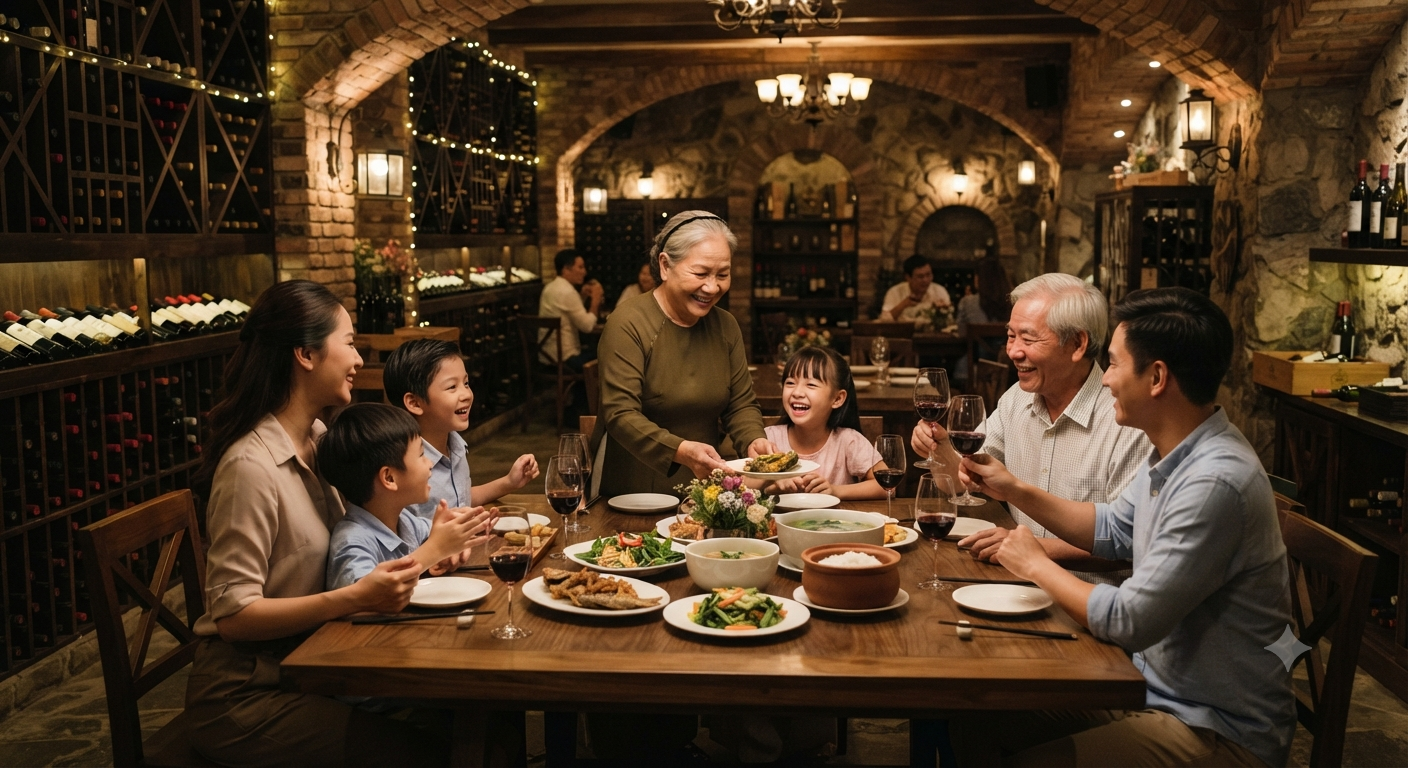 Cho những buổi tiệc gia đình ấm cúng và sum vầy